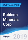 Rubicon Minerals Corp - Strategy, SWOT and Corporate Finance Report- Product Image