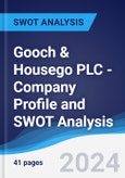 Gooch & Housego PLC - Company Profile and SWOT Analysis- Product Image
