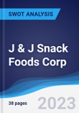 J & J Snack Foods Corp - Strategy, SWOT and Corporate Finance Report- Product Image