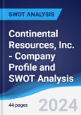 Continental Resources, Inc. - Company Profile and SWOT Analysis- Product Image
