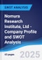 Nomura Research Institute, Ltd - Company Profile and SWOT Analysis - Product Thumbnail Image