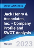 Jack Henry & Associates, Inc. - Company Profile and SWOT Analysis- Product Image
