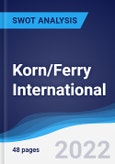 Korn/Ferry International - Strategy, SWOT and Corporate Finance Report- Product Image