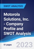 Motorola Solutions, Inc. - Company Profile and SWOT Analysis- Product Image