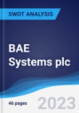 BAE Systems plc - Strategy, SWOT and Corporate Finance Report- Product Image