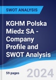 KGHM Polska Miedz SA - Company Profile and SWOT Analysis- Product Image