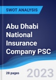 Abu Dhabi National Insurance Company PSC - Strategy, SWOT and Corporate Finance Report- Product Image