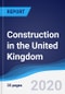 Construction in the United Kingdom - Product Thumbnail Image
