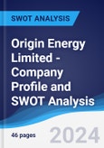 Origin Energy Limited - Company Profile and SWOT Analysis- Product Image