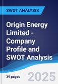 Origin Energy Limited - Company Profile and SWOT Analysis- Product Image