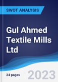Gul Ahmed Textile Mills Ltd - Strategy, SWOT and Corporate Finance Report- Product Image