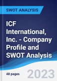 ICF International, Inc. - Company Profile and SWOT Analysis- Product Image