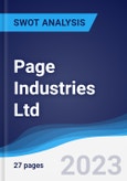 Page Industries Ltd - Strategy, SWOT and Corporate Finance Report- Product Image