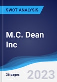 M.C. Dean Inc - Strategy, SWOT and Corporate Finance Report- Product Image