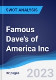 Famous Dave's of America Inc - Strategy, SWOT and Corporate Finance Report- Product Image