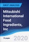 Mitsubishi International Food Ingredients, Inc. - Strategy, SWOT and Corporate Finance Report - Product Thumbnail Image