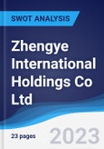 Zhengye International Holdings Co Ltd - Strategy, SWOT and Corporate Finance Report- Product Image