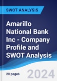 Amarillo National Bank Inc - Company Profile and SWOT Analysis- Product Image