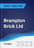 Brampton Brick Ltd - Strategy, SWOT and Corporate Finance Report- Product Image