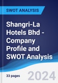 Shangri-La Hotels (Malaysia) Bhd - Company Profile and SWOT Analysis- Product Image