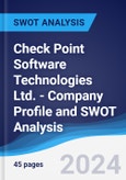 Check Point Software Technologies Ltd. - Company Profile and SWOT Analysis- Product Image