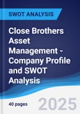 Close Brothers Asset Management - Company Profile and SWOT Analysis- Product Image