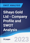 Sihayo Gold Ltd - Company Profile and SWOT Analysis- Product Image