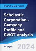 Scholastic Corporation - Company Profile and SWOT Analysis- Product Image