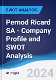 Pernod Ricard SA - Company Profile and SWOT Analysis- Product Image