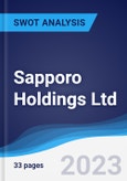 Sapporo Holdings Ltd - Strategy, SWOT and Corporate Finance Report- Product Image