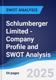 Schlumberger Limited - Company Profile and SWOT Analysis- Product Image