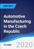 Automotive Manufacturing in the Czech Republic- Product Image