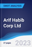 Arif Habib Corp Ltd - Strategy, SWOT and Corporate Finance Report- Product Image