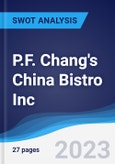 P.F. Chang's China Bistro Inc - Strategy, SWOT and Corporate Finance Report- Product Image