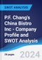 P.F. Chang's China Bistro Inc - Company Profile and SWOT Analysis - Product Thumbnail Image