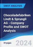Chocoladefabriken Lindt & Sprungli AG - Company Profile and SWOT Analysis- Product Image