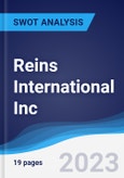 Reins International Inc - Strategy, SWOT and Corporate Finance Report- Product Image