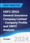 HDFC ERGO General Insurance Company Limited - Company Profile and SWOT Analysis - Product Thumbnail Image
