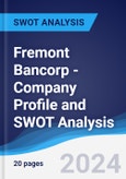 Fremont Bancorp - Company Profile and SWOT Analysis- Product Image