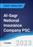 Al-Sagr National Insurance Company PSC - Strategy, SWOT and Corporate Finance Report- Product Image