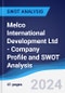 Melco International Development Ltd - Company Profile and SWOT Analysis - Product Thumbnail Image