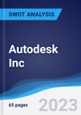Autodesk Inc - Strategy, SWOT and Corporate Finance Report- Product Image