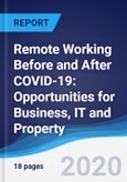 Remote Working Before and After COVID-19: Opportunities for Business, IT and Property- Product Image