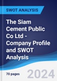 The Siam Cement Public Co Ltd - Company Profile and SWOT Analysis- Product Image