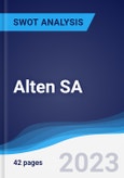 Alten SA - Strategy, SWOT and Corporate Finance Report- Product Image