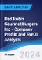 Red Robin Gourmet Burgers Inc - Company Profile and SWOT Analysis - Product Thumbnail Image