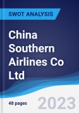 China Southern Airlines Co Ltd - Strategy, SWOT and Corporate Finance Report- Product Image