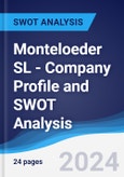 Monteloeder SL - Company Profile and SWOT Analysis- Product Image