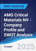 AMG Critical Materials NV - Company Profile and SWOT Analysis- Product Image