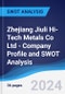 Zhejiang Jiuli Hi-Tech Metals Co Ltd - Company Profile and SWOT Analysis - Product Thumbnail Image